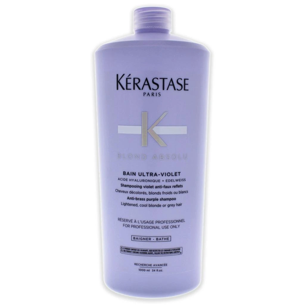 Kerastase Blonde Absolu Bain Ultra Violet Shampoo For Unisex 33.8 oz Shampoo 1