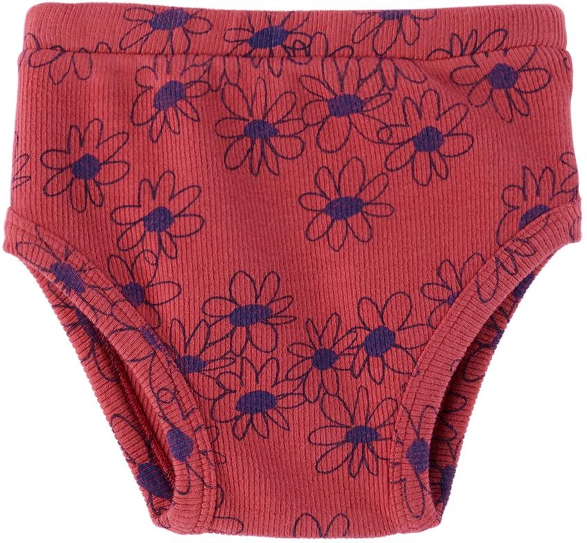 The Campamento Baby Pink Daisies Bloomers 1