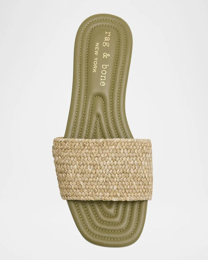 Rag & Bone Ellie Woven Flat Slide Sandals 3