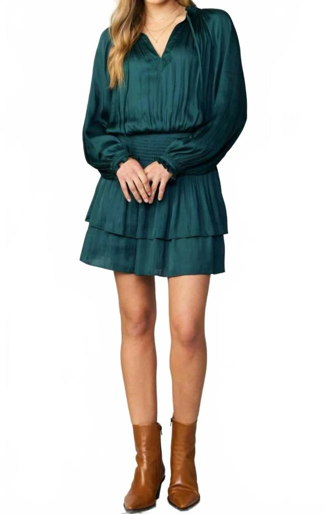 slim fit dress slacks Ayla Green Mini Dress main image 1