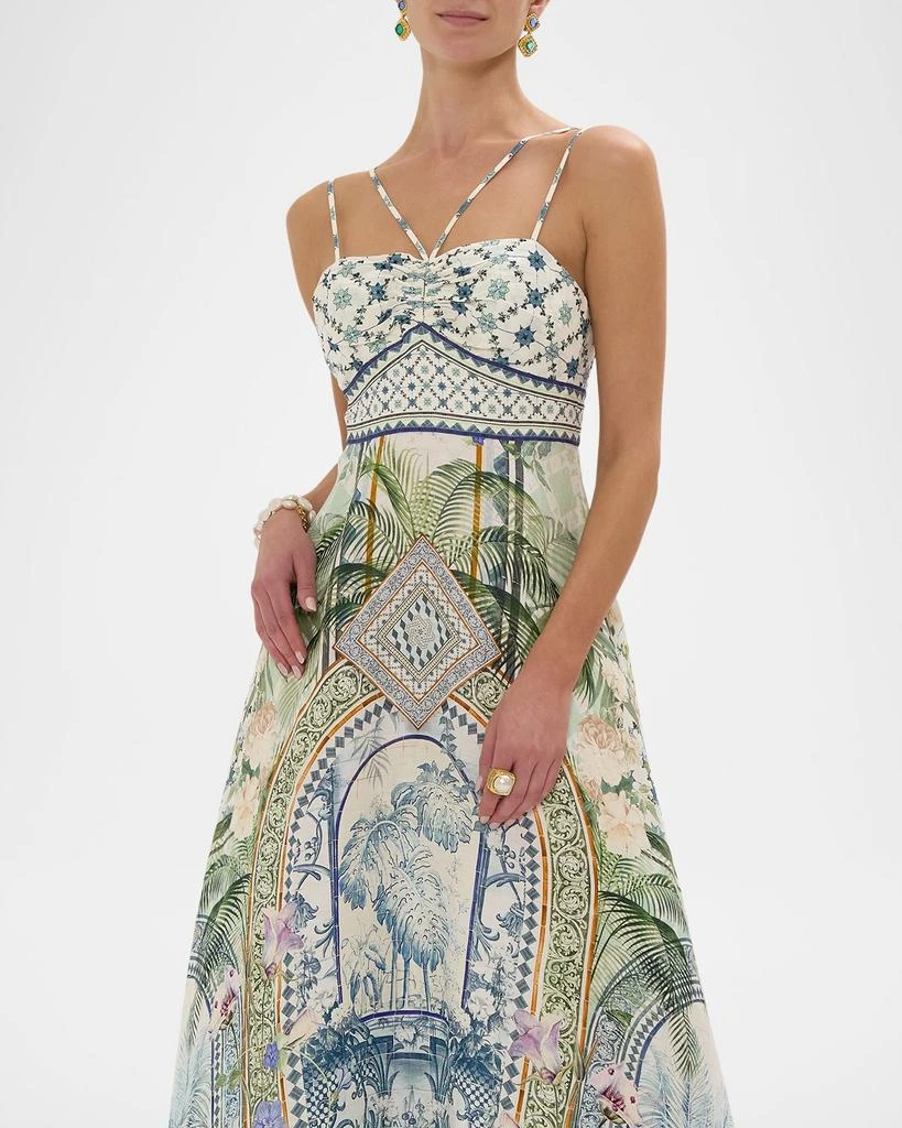 Camilla Jardim Party Strap Detail Dress 4