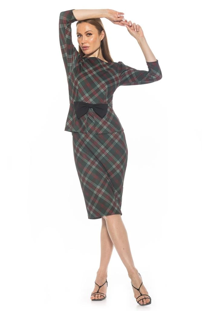 ALEXIA ADMOR Joyce Sheath Midi Dress 6