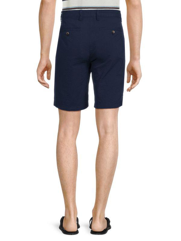 Slate & Stone Seersucker Flat Front Shorts