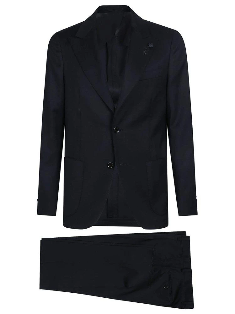 LARDINI Lardini Single-Breasted Tailored Suit 1