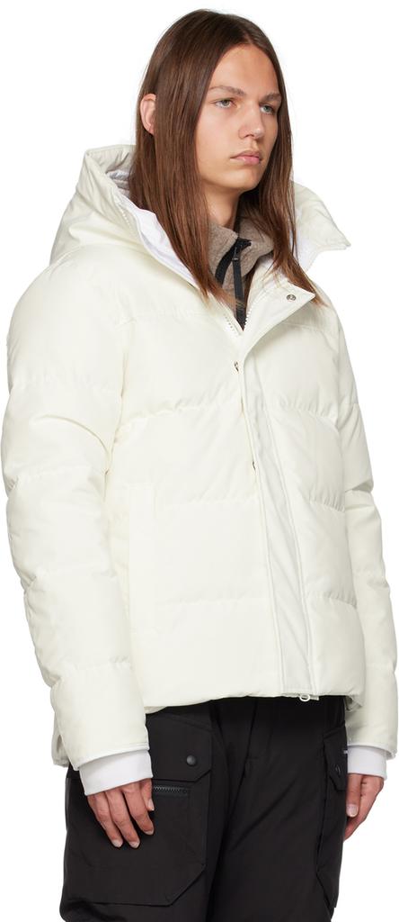 Canada Goose White HUMANATURE MacMillan Down Jacket