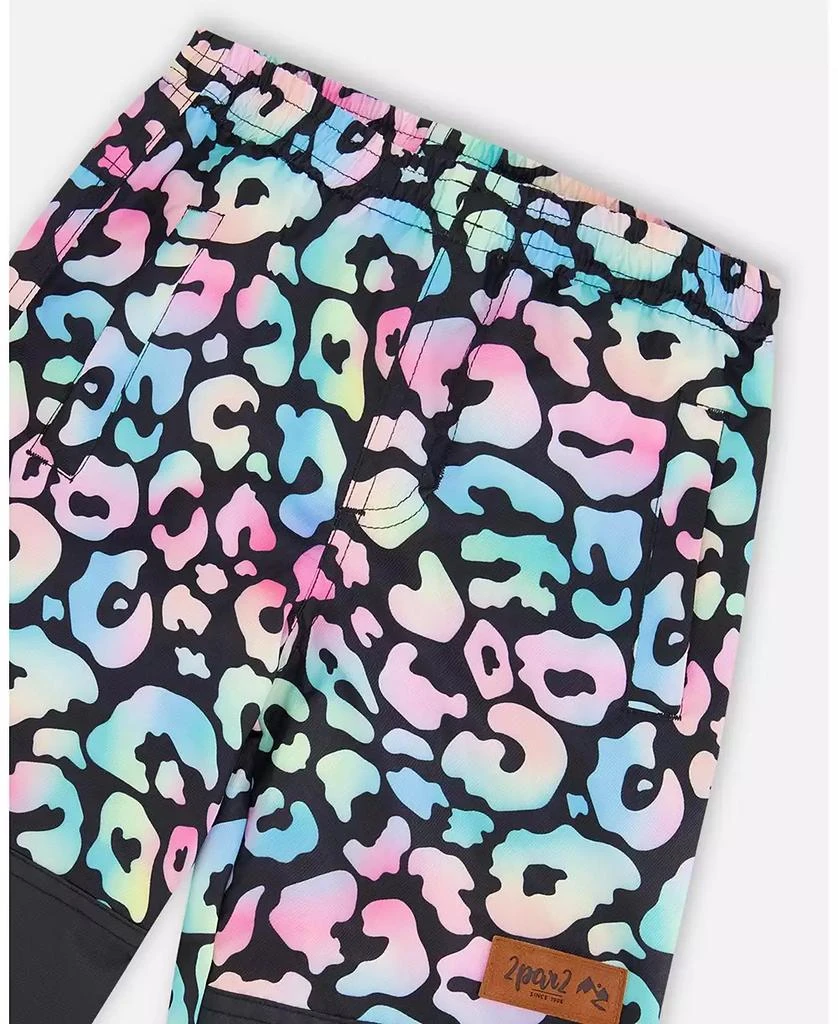 Deux par Deux Girl 3-in-1 Two-Piece Mid-Season Outerwear Set Animal Print - Inner Jacket - Toddler|Child 7