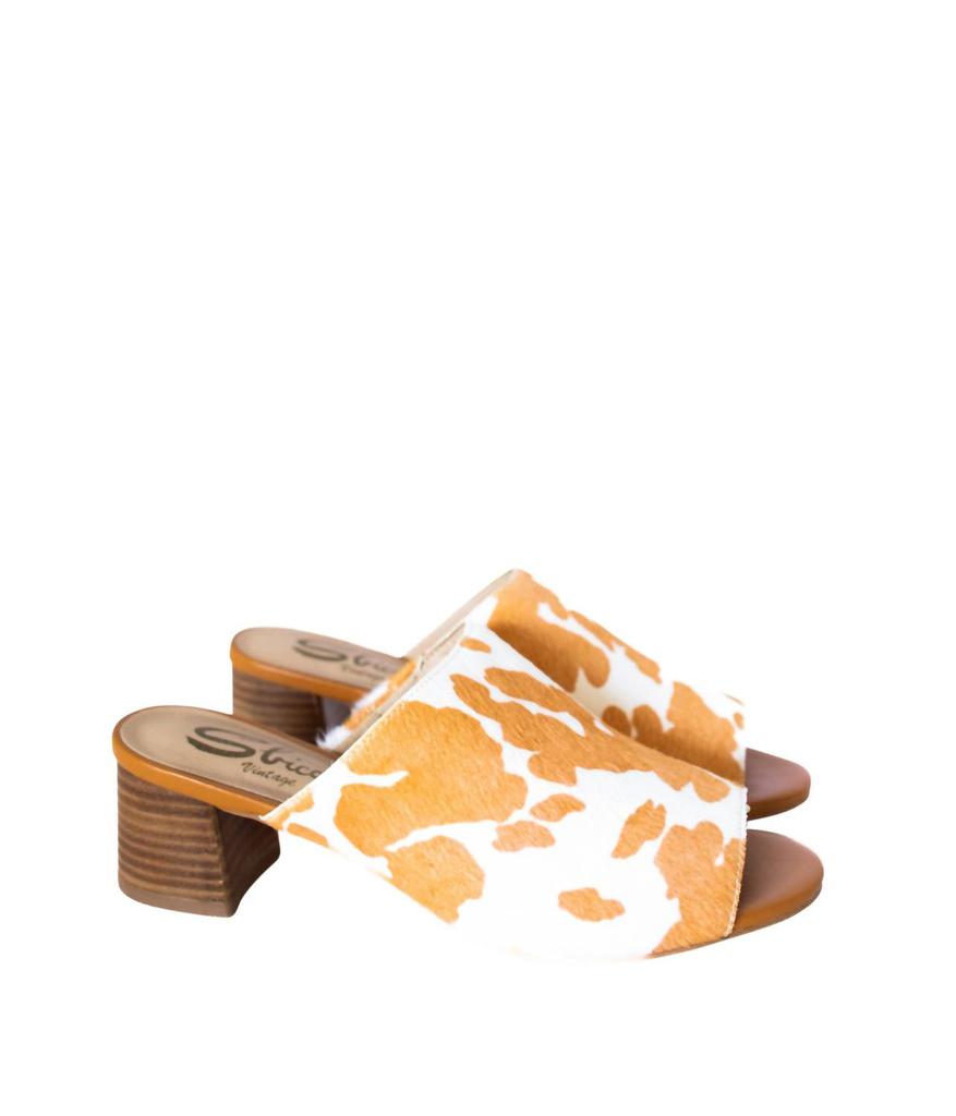 Sbicca Sbicca - Women's Richwood Peeptoe Cowhide Slide