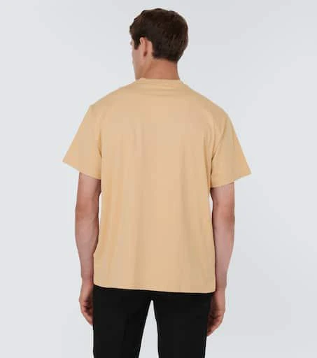 Burberry Embroidered cotton jersey T-shirt 4