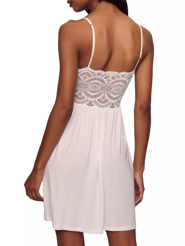 Eberjey Mariana Modal Lace-Trim Chemise 4
