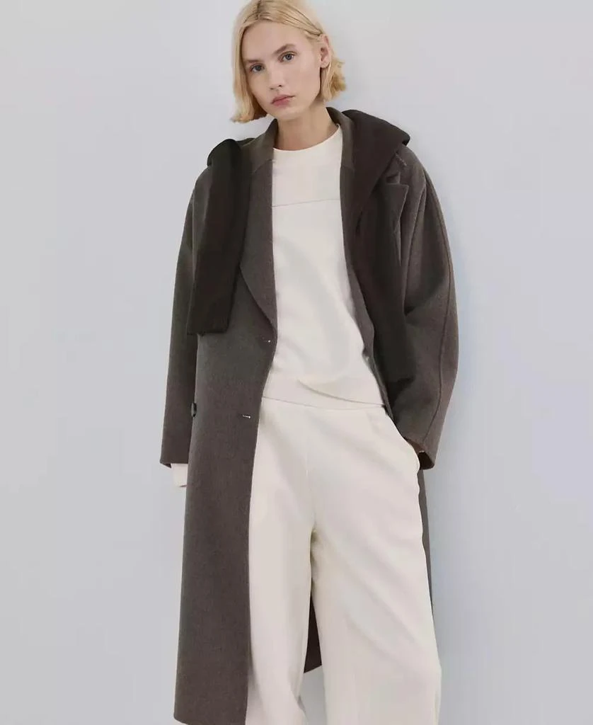 Mango Women
s Straight-Fit Cotton Pants 4