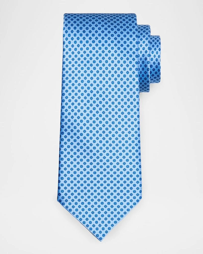 Stefano Ricci Men's Micro-Geometric Silk Tie 1