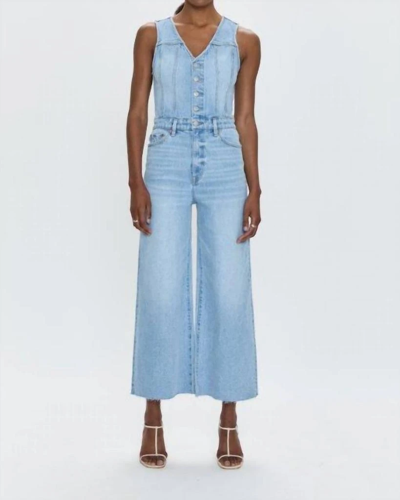 PISTOLA Aria Cropped Jeans In Priority 1