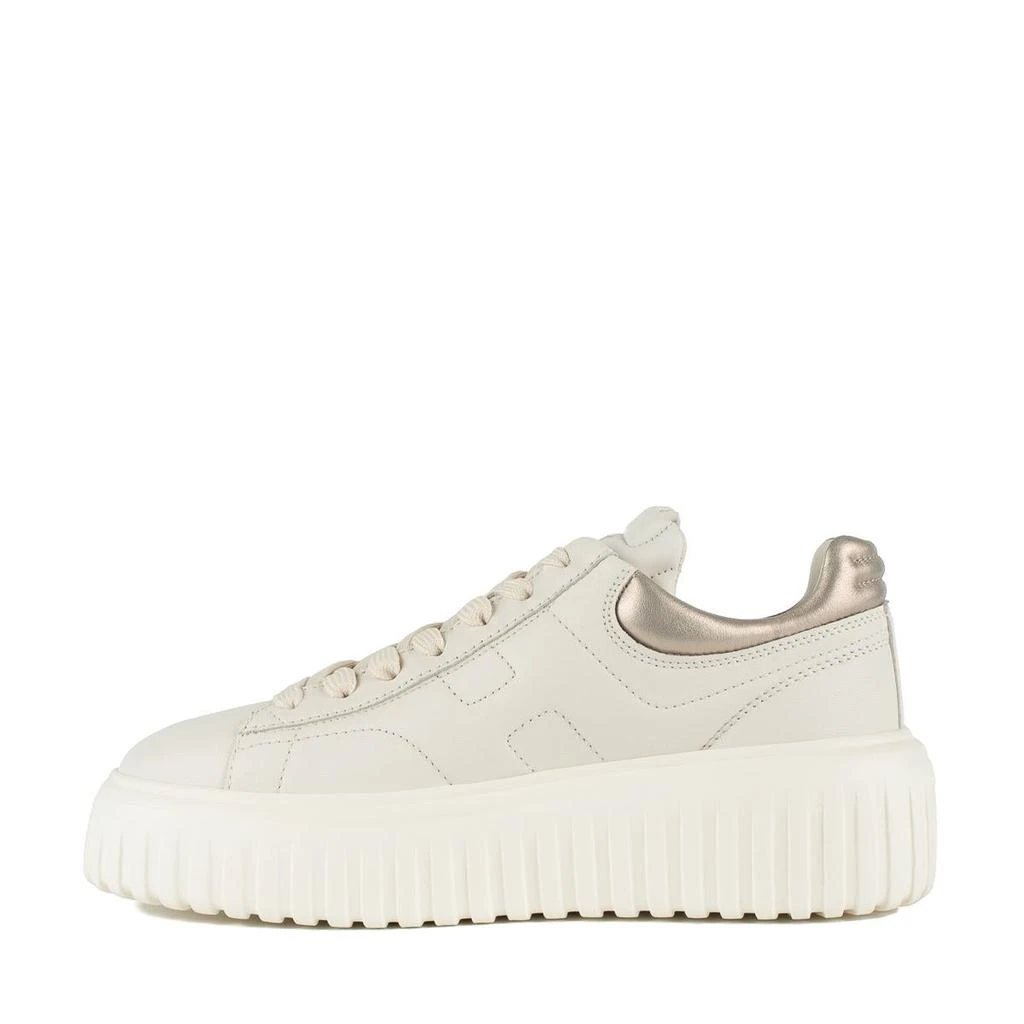hogan Hogan Sneakers H-Stripes Ivory And Gold 2