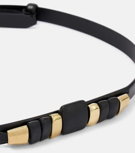 Isabel Marant Raissa beaded leather belt 3