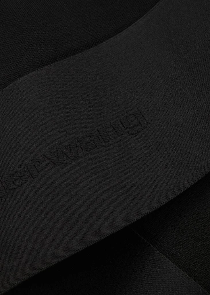 Alexander Wang Logo ribbed-knit bra top  5