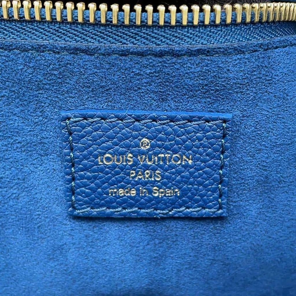 Louis Vuitton Louis Vuitton Blue Monogram Empreinte Leather Neverfull MM Tote Bag 8