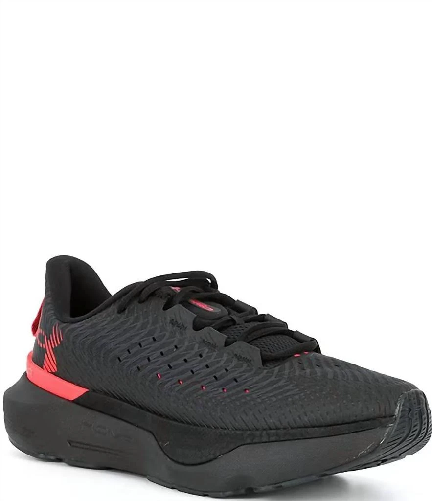 NEW UNDER ARMOUR men’s infinite pro running shoes in black/grey Under Armour Infinite Pro Storm Running Shoes Black Mens  main image 2