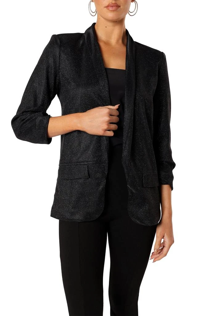 Petal 
Pup Gemma Metallic Knit Blazer 5