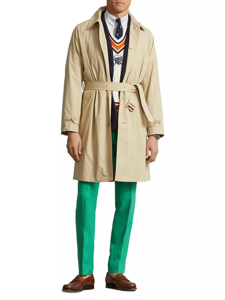 Ralph Lauren Stretch-Cotton Balmacaan Topcoat 2