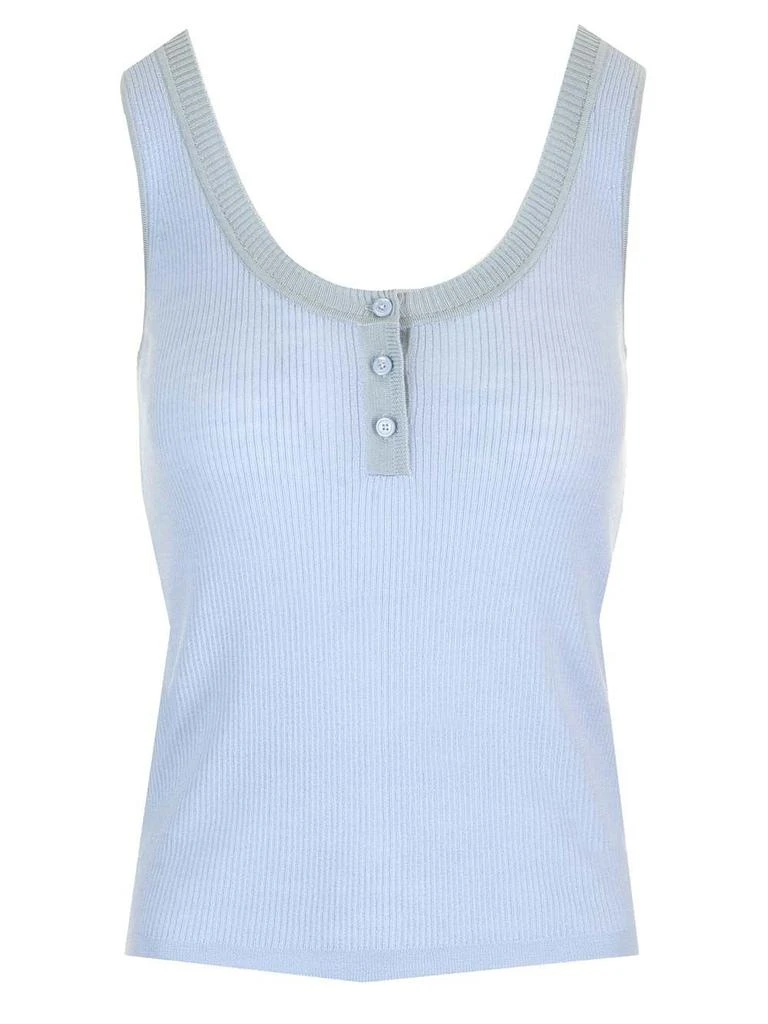 Chloé Chloé Ribbed Tank Top from Cettire