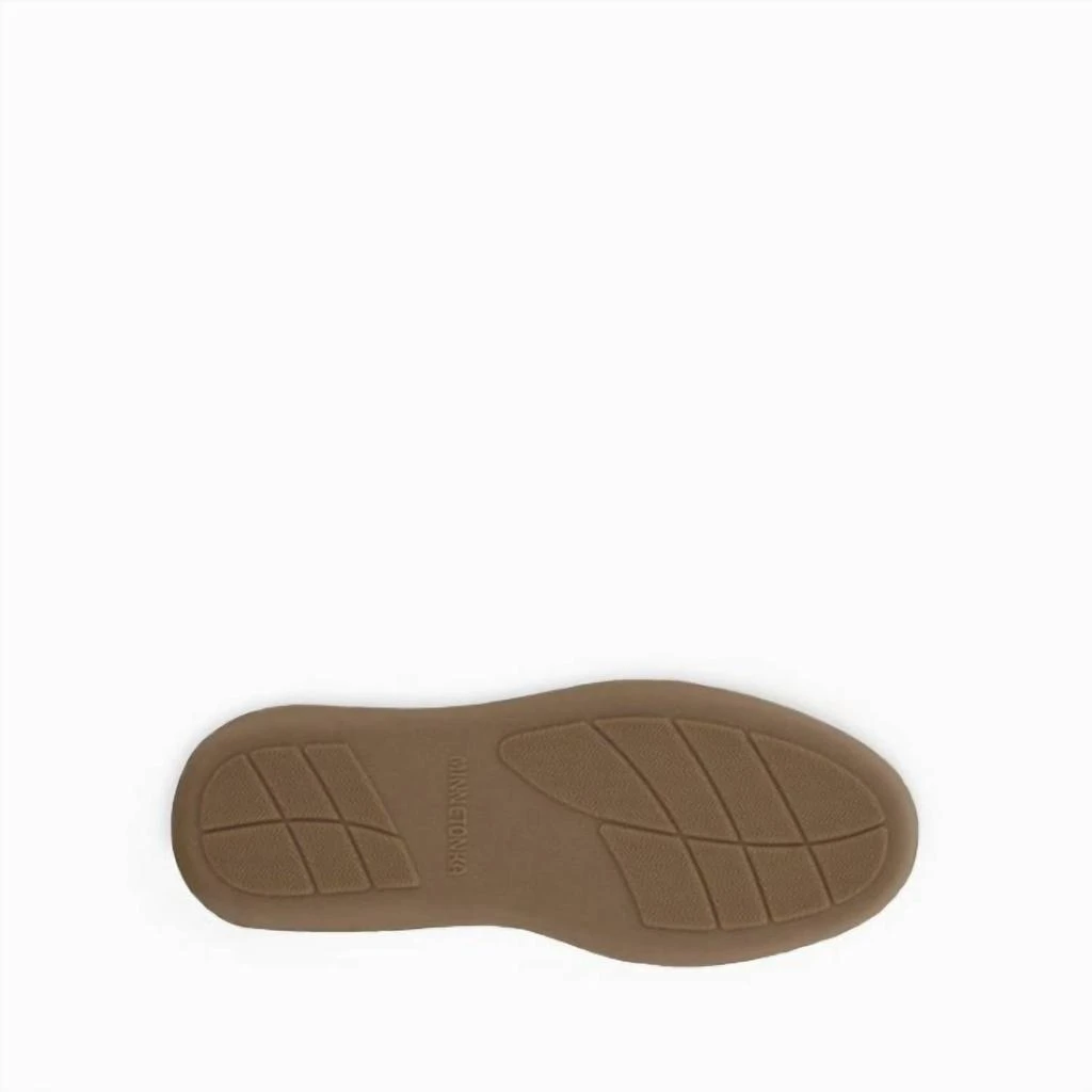 Minnetonka Minnetonka - Women's Sheepskin Hardsole Moccasins 3