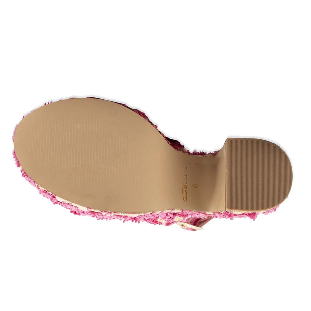 Sbicca Missoula Raffia Platform Sandals 5