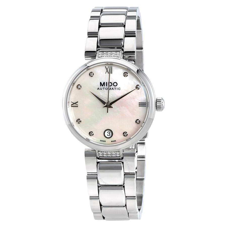 MIDO Baroncelli II Mother of Pearl Dial Ladies Watch M022.207.61.116.11