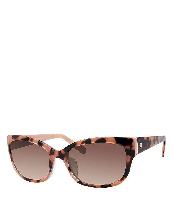 Kate Spade Johanna Rectangular Sunglasses, 53mm 1