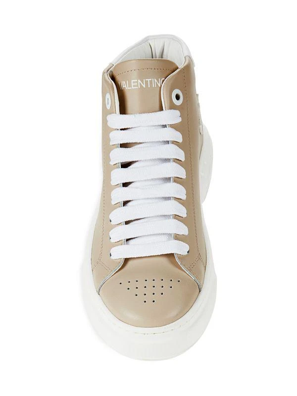 Mario Valentino Alisha Logo Mid Top Sneakers 5