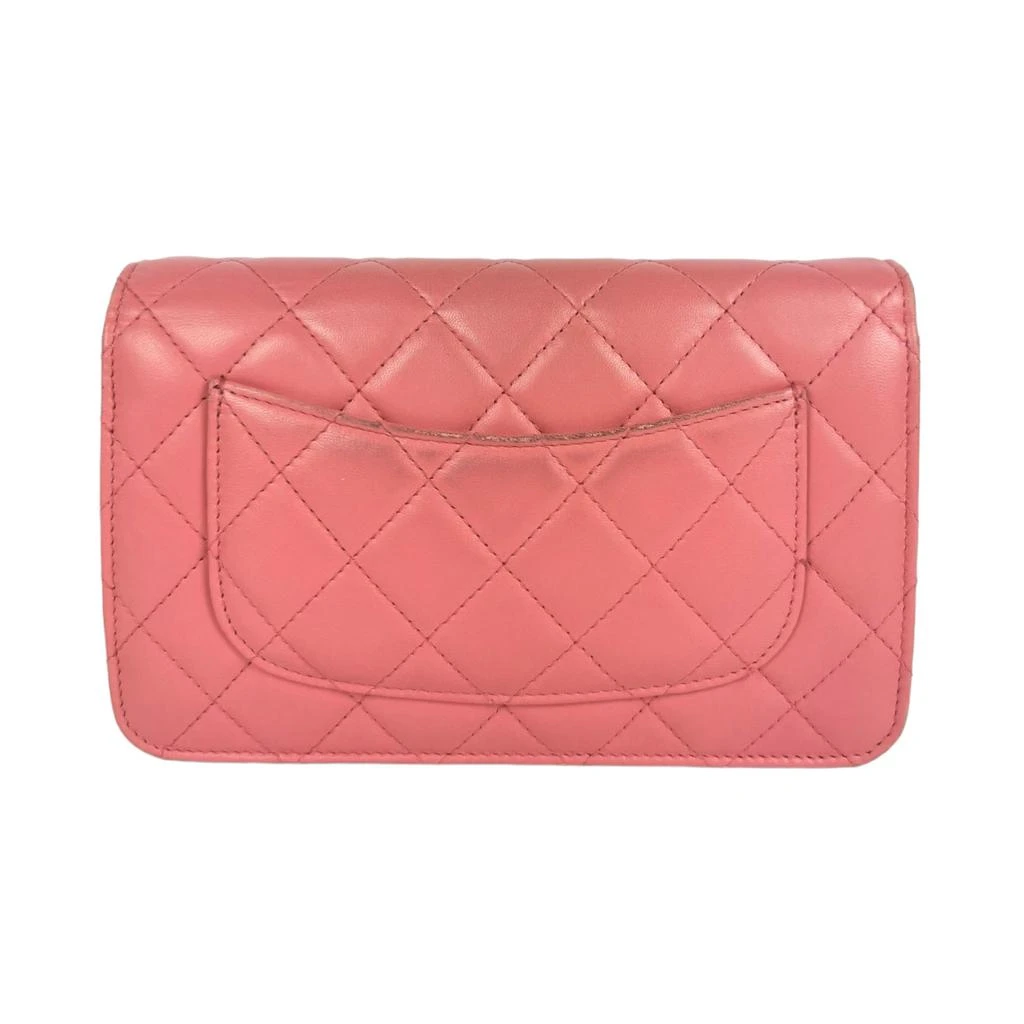 Chanel WoC Pink Lambskin Silver 4