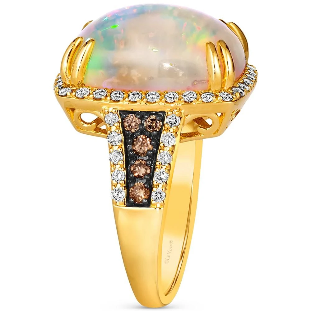 Le Vian Neopolitan Opal (5-1/2 ct. t.w.) & Diamond (3/4 ct. t.w.) Statement Ring in 14k Gold 4