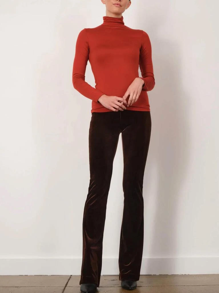 Avenue Montaigne Avenue Montaigne - Bellini Velvet Pant 4