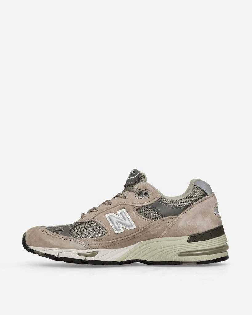 New Balance WMNS MADE in UK 991v1 Sneakers Grey / White / Silver 4