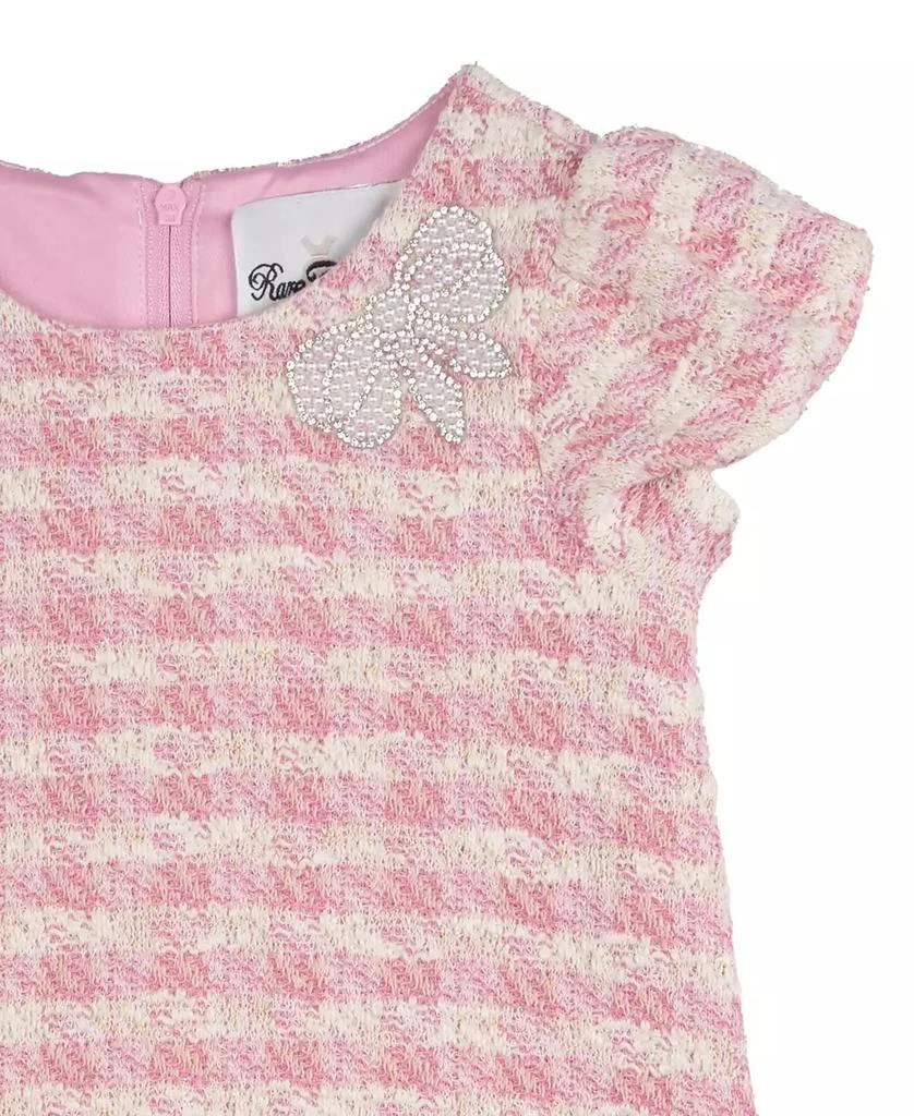 Rare Editions Baby Girl Tweed Dress 3