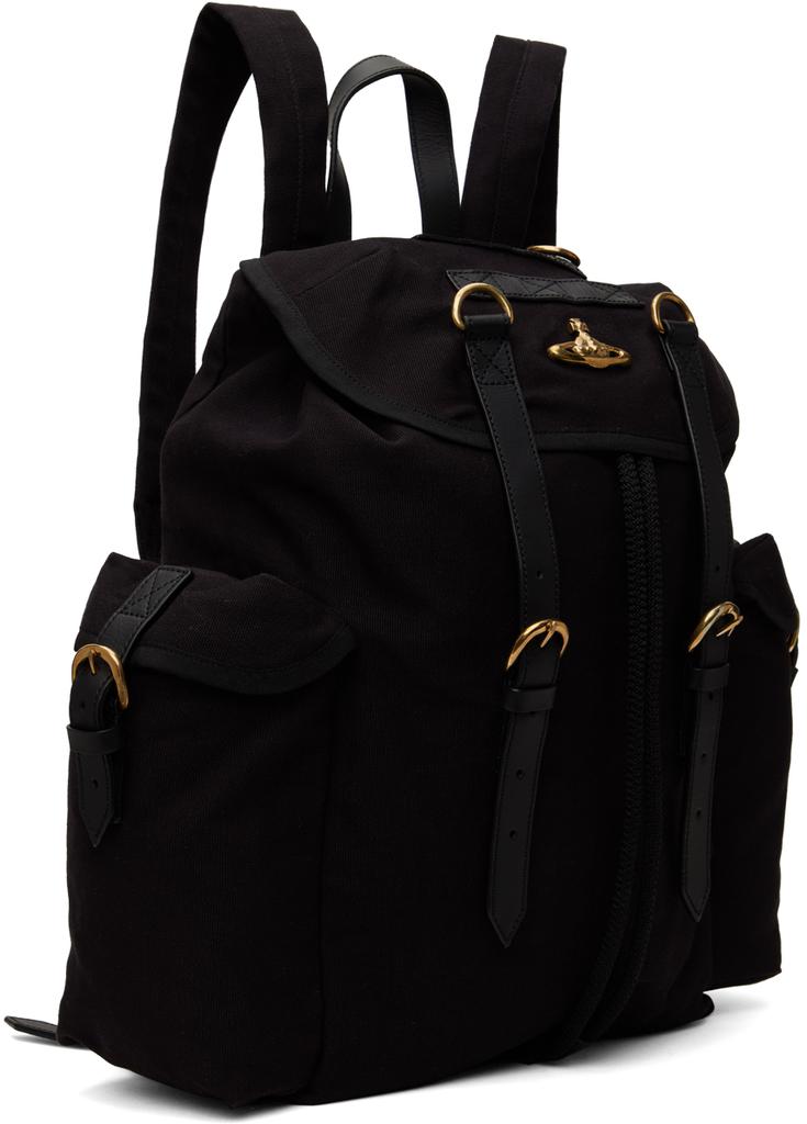 Vivienne Westwood Black Highland Backpack