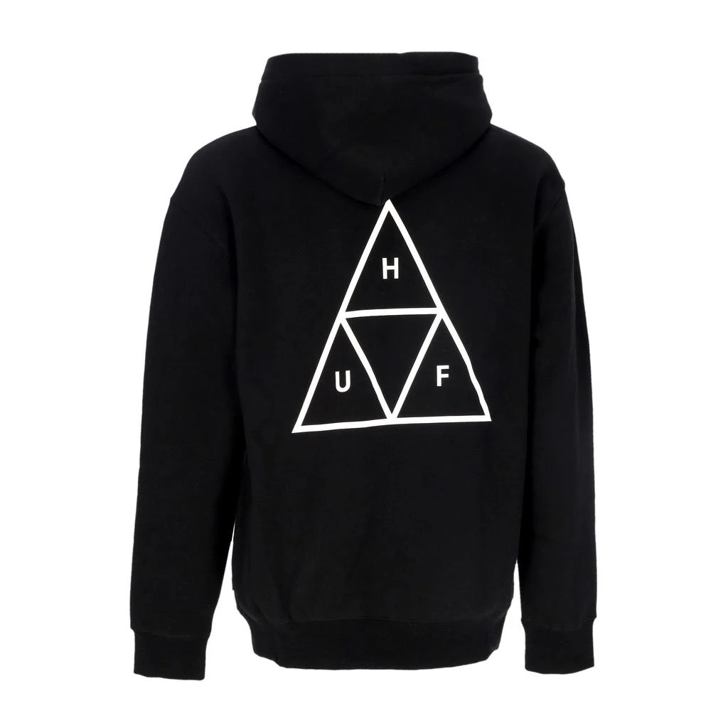 Huf Men's Hoodie Set Triple Triangle Po Hoodie Black 1