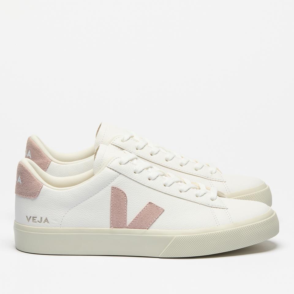 Veja VEJA WOMEN'S CAMPO CHROME-FREE LEATHER TRAINERS