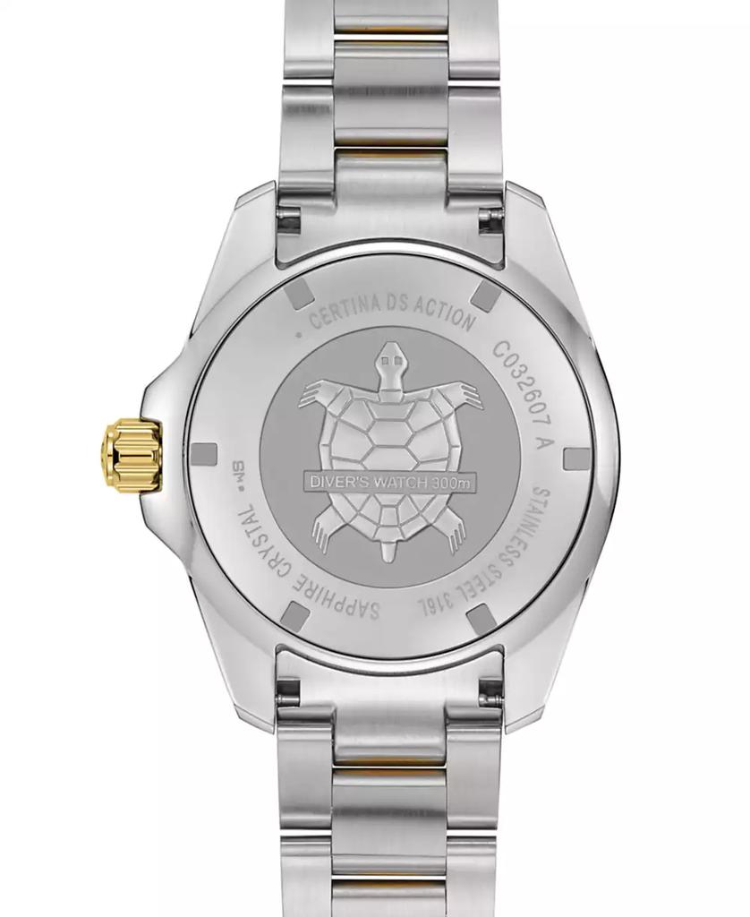 Certina Men's Swiss Automatic DS Action Diver Two-Tone Stainless Steel Bracelet Watch 43mm