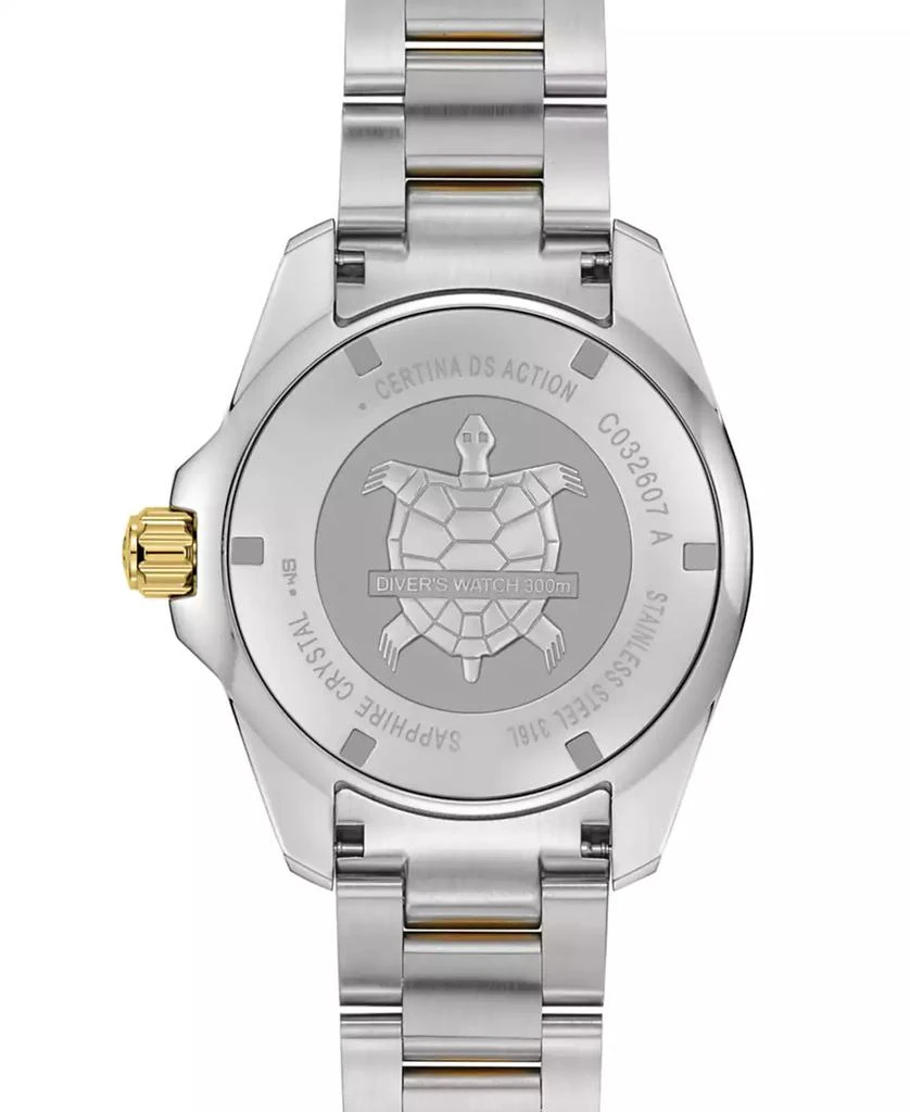 Certina Men's Swiss Automatic DS Action Diver Two-Tone Stainless Steel Bracelet Watch 43mm 2