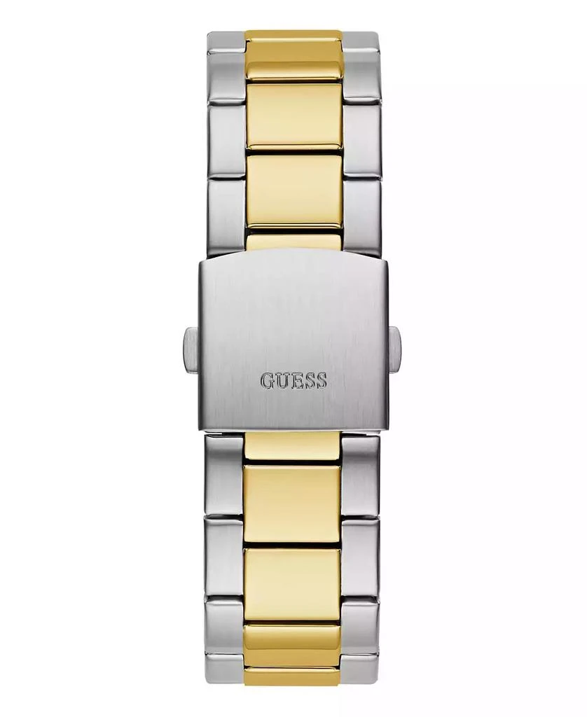 GUESS Men's Multi-Function Two-Tone Stainless-Steel Watch 44mm 2