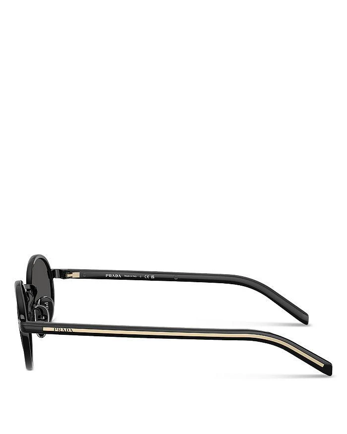 Prada PR B56S Oval Sunglasses, 52mm 3