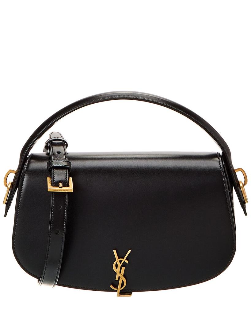 Yves Saint Laurent Voltaire Box Leather Shoulder Bag