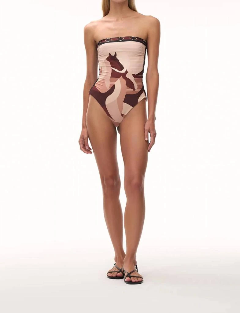 Juan de Dios Juan De Dios - Las Balsas Reversible One Piece Swimsuit