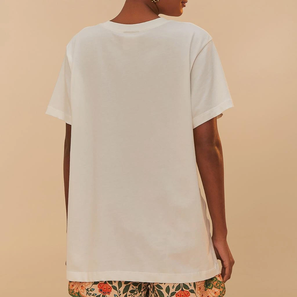 Farm Rio Banana Cocina Relaxed Cotton-Jersey T-Shirt 4