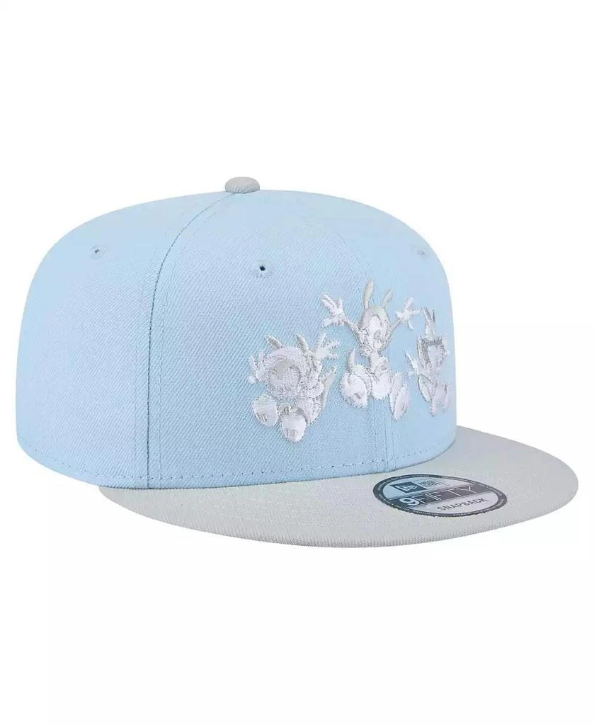 New Era Men's Light Blue/Gray Animaniacs Two-Tone 9FIFTY Snapback Hat 3