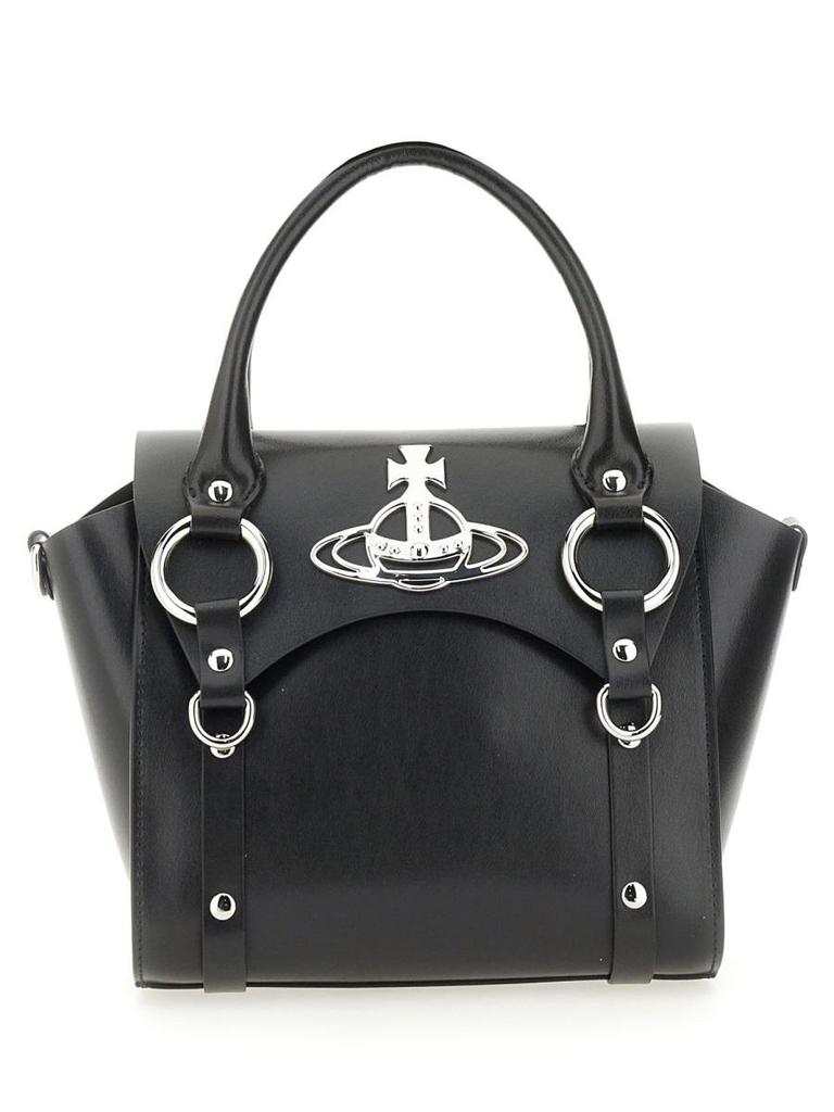 【シリアルNo.470】World Bag / The Orb Bag Vivienne Westwood Vivienne Westwood Orb Plaque Chained Tote
