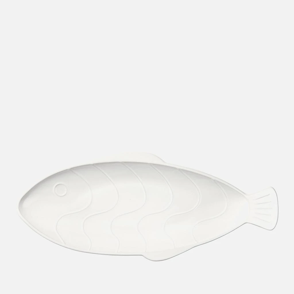 Broste Copenhagen Pesce Narrow Plate - White 1