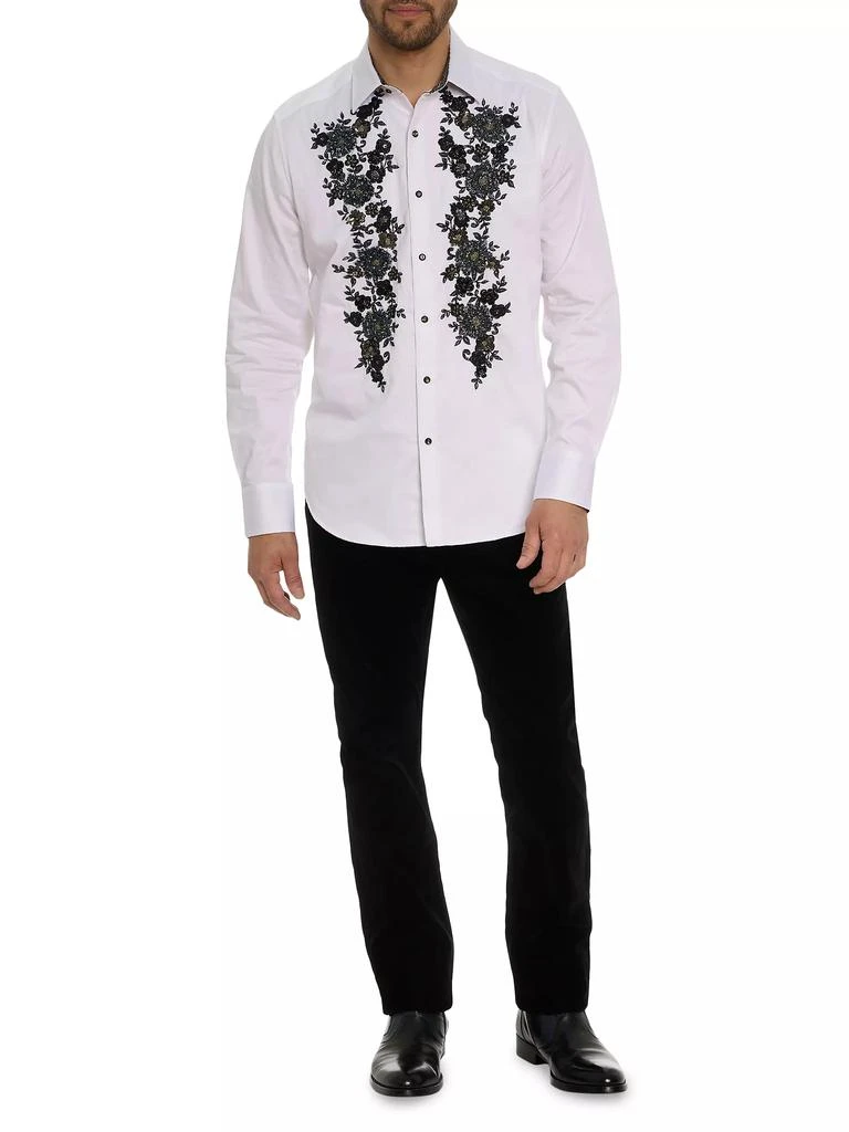 Robert Graham Deco Dave Beaded Floral Shirt 2