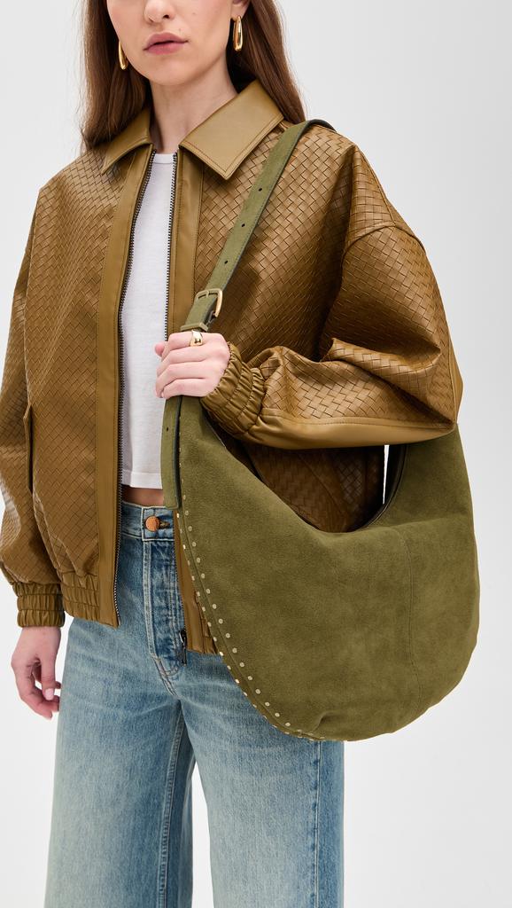 Madewell Suede Essentials Slouch Hobo Bag
