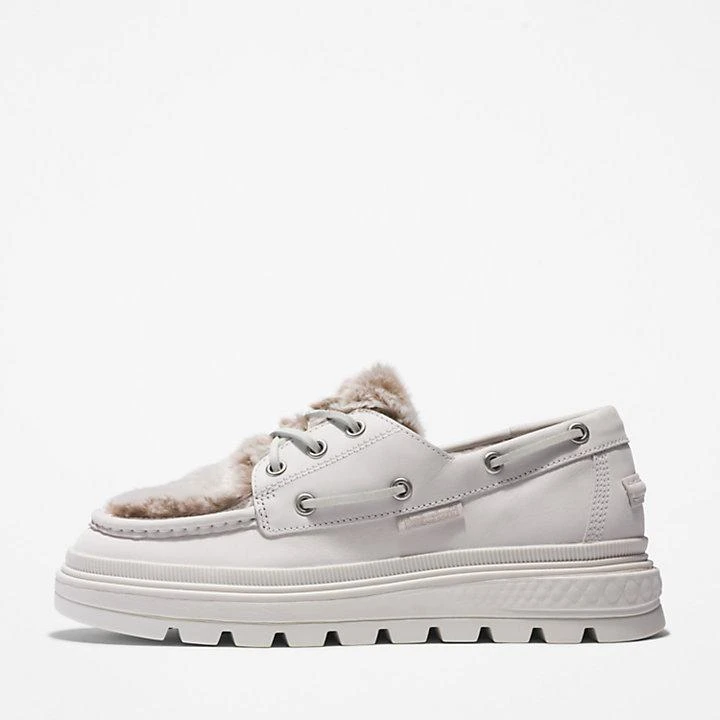 Timberland Ray City Warm-lined Boat Shoe for Women in White 8